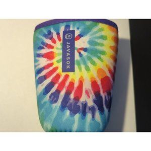 Sok-It Rainbow Tie Dye Pint Container Reusable Insulating Sleeve